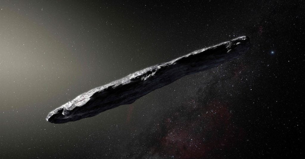 Agência Espacial Europeia se prepara para interceptar cometa puro como o Oumuamua 1 oumuamua orig