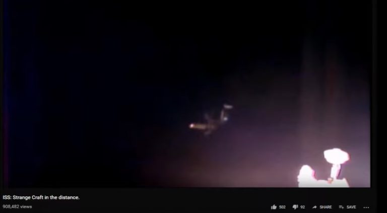 Nasa corta transmissão após suposto ovni aparecer nas imagens