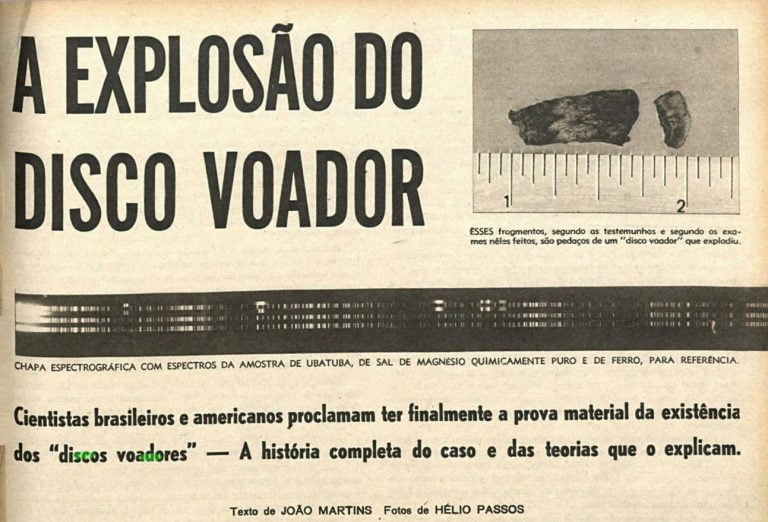 explosão do ovni em ubatuba