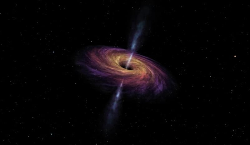 Astrônomo diz que buraco negro recém-descoberto pode engolir todo o Universo 1 Astrônomo diz que buraco negro recém-descoberto pode engolir todo o Universo