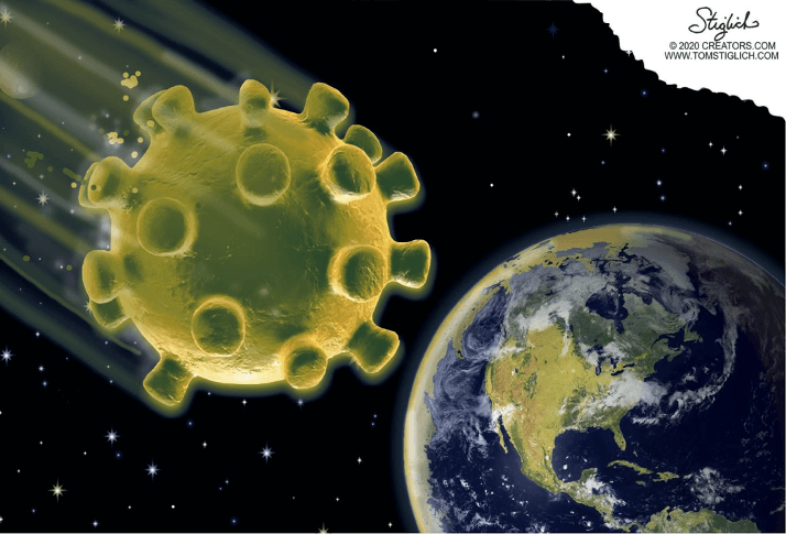Cientistas desmentem afirmação que coronavírus veio do espaço 1 Cientistas desmentem afirmação que coronavírus veio do espaço