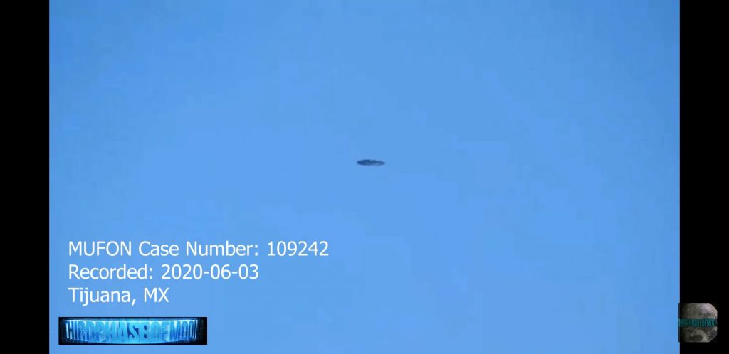 OVNI filmado em Tijuana no México repete episódio Tiazinha? 1 Vídeo de suposto disco voador feito no México, sobre a movimentada cidade de Tijuana, no dia 3 de junho, e submetido ao banco de dados da MUFON