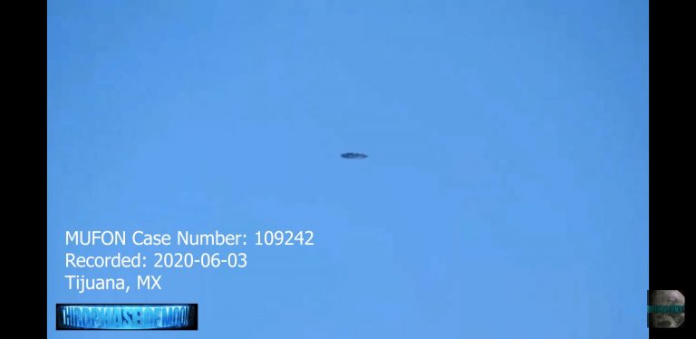 Vídeo de suposto disco voador feito no México, sobre a movimentada cidade de Tijuana, no dia 3 de junho, e submetido ao banco de dados da MUFON
