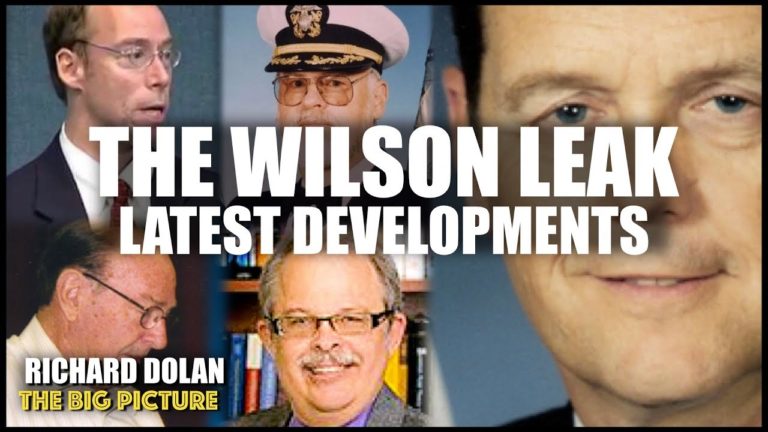 Wilson Leaks - O vazamento do diálogo do almirante Wilson sobre a posse de tecnologia alienígena nos EUA (Foto: reprodução/Richard Dolan)