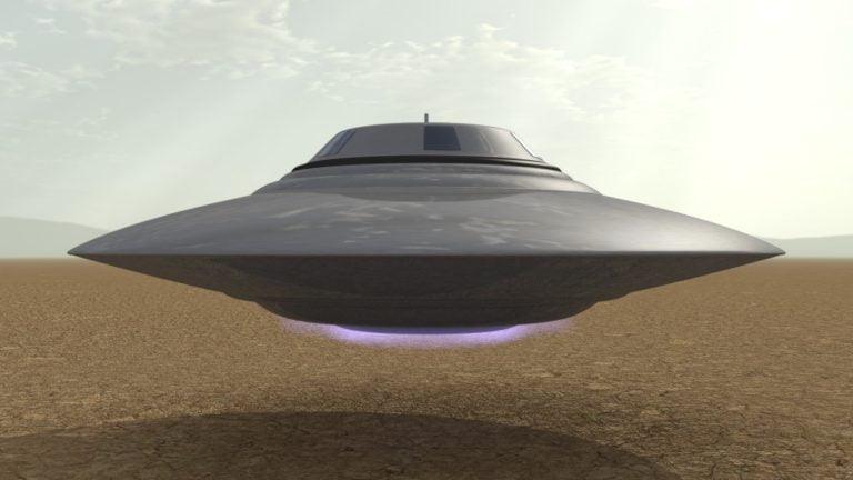 Disco voador "Modelo Esportivo" descrito por Bob Lazar, que supostamente usava o Elemento 115 como combustível de sistema antigravidade