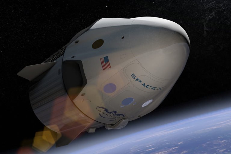 Crew Dragon, da SpaceX. Na missão Crew-1, para a NASA, capsusla deve levar 4 astronautas à ISS neste domingo, 15 de novembro