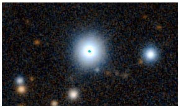 Descoberta a provável origem do sinal Wow, potencialmente alienígena 2 Estrela 2MASS 19281982-2640123. Imagem: PanSTARRS/DR1