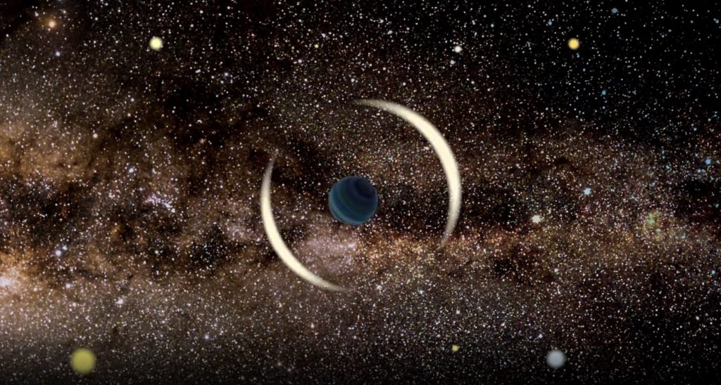 Descoberto o primeiro planeta errante do tamanho da Terra 1 Planeta errante do tamanho aproximado da Terra foi descoberto por astrônomos da Universidade de Varsóvia