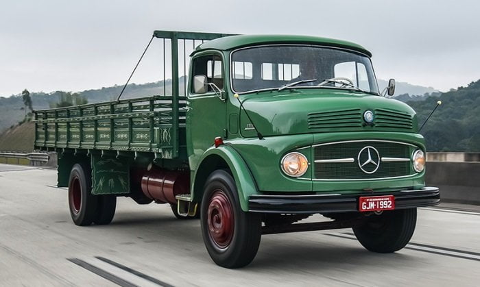De caminhoneiro abduzido a divulgador da Ufologia: o caso Marcio, de Cambé 3 Mercedes 1113, mesmo modelo de caminhão que marcio dirigia à época
