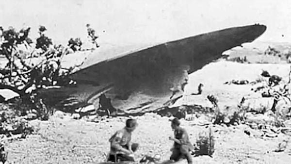 Bomba: EUA tem destroços de óvnis e libera resultados de testes 4 O disco de Roswell. Cortesia ufoexplorations.com