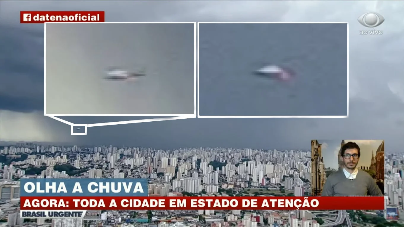 UFO "Tic Tac" da BAND: imagens de alta resolução solucionam o mistério 1 UFO “Tic Tac” da BAND: imagens de alta resolução solucionam o mistério