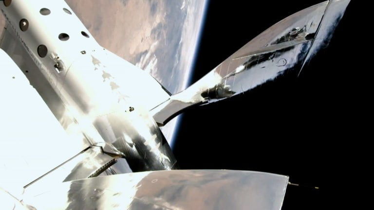VSS Unity faz voo suborbital da missão Unity 22, numa prévia da operação de turismo espacial da Virgin Galactic (Fotos: divulgação/Virgin Galactic)