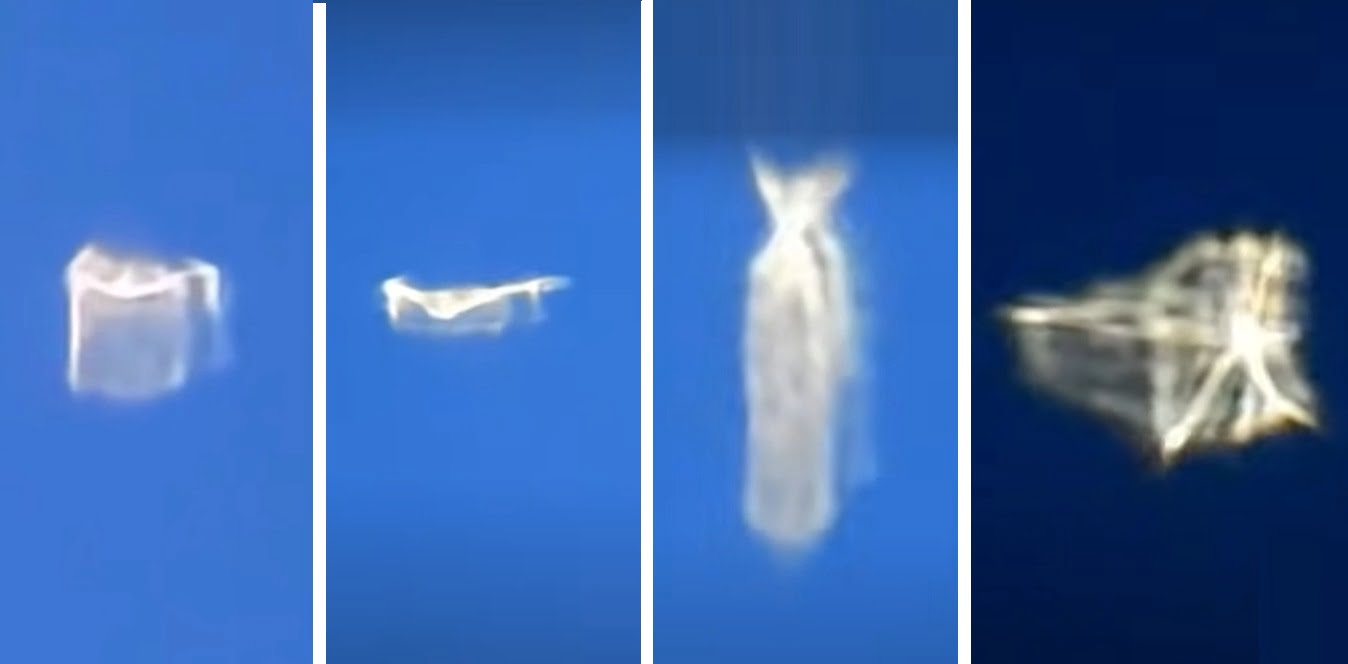 Óvni, anjo ou balão? Objeto misterioso viraliza na internet e divide opiniões (vídeo) 1 Óvni, anjo ou balão? Objeto misterioso viraliza na internet e divide opiniões (vídeo)