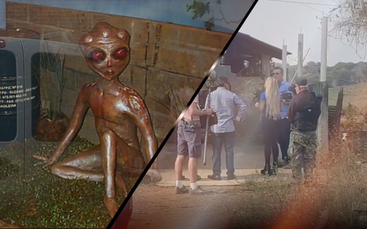 Equipe de documentário sobre ET de Varginha é recebida com ameaça de tiros 1 Equipe de documentário sobre ET de Varginha é recebida com ameaça de tiros