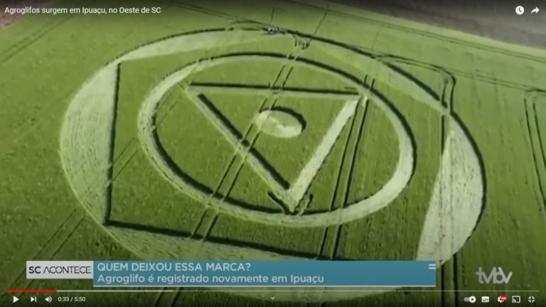 Círculo em 2022, Ipuaçu. Fonte - TV Barriga Verde - Reprodução Youtube