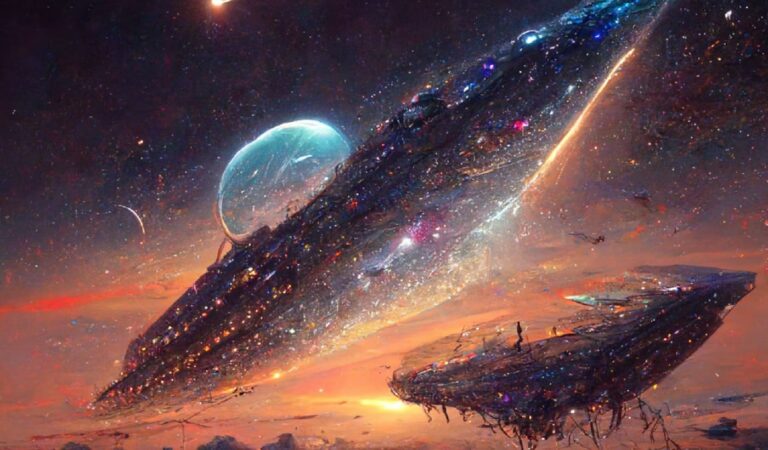 Inteligência Artificial e sinais extraterrestres (imagem ilustrativa/Ander Navarro)