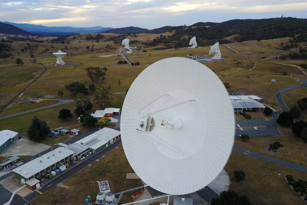 Na escuta? Extraterrestres podem nos enviar mensagens a partir de 2029! 1 Antenas da DSN (Imagem NASA)