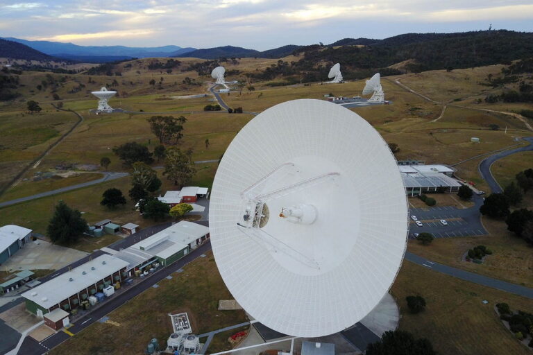 Antenas da DSN (Imagem NASA)