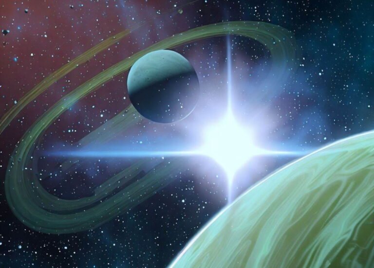 Governo australiano financiará Missão TOLIMAN em busca de planetas habitáveis em Alpha Centauri (Ilustração: Portal Vigília/Dall-E)