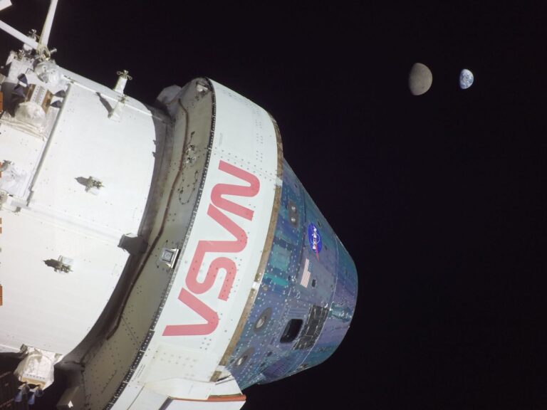 Selfie da Orion Spacecraft, da NASA - Missão Artemis I, dia 13 (Crédito: NASA)