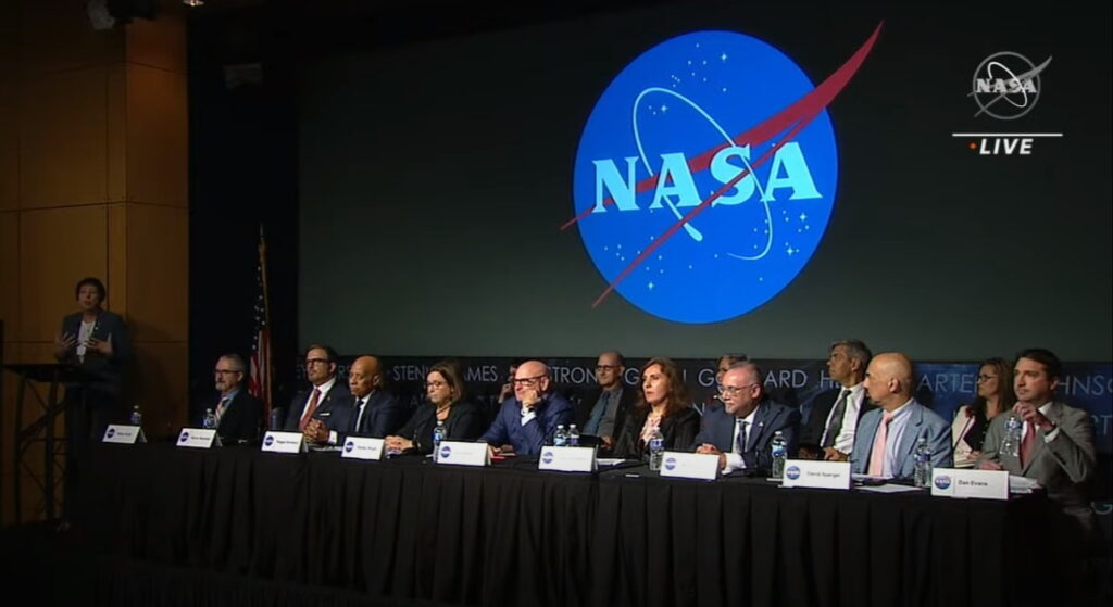 Reuniao publica da NASA sobre fenomenos anomalos nao identificados Reproducao NASA Youtube
