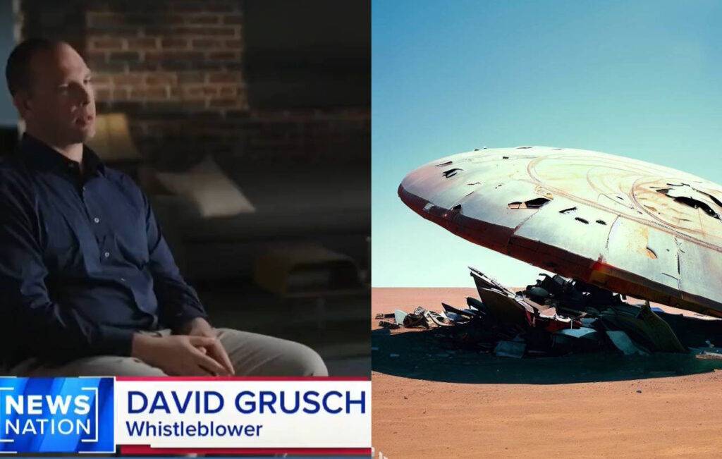Se o que diz David Grusch ex oficial de inteligencia for verdade o mundo nao sera mais o mesmo Reproducao Foto montagem Ilustracoes Dall E