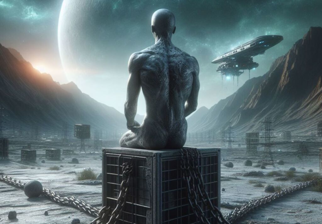 Alguns alienígenas podem estar presos em seus planetas de origem 1 Civilizações alienígenas inteligentes podem estar presas a seu planeta de origem, diz estudo (Bing/Portal Vigília)