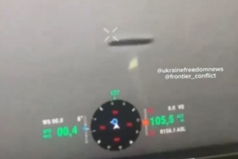 UFO capturado em vídeo na Ucrânia (Reprodução/Youtube)
