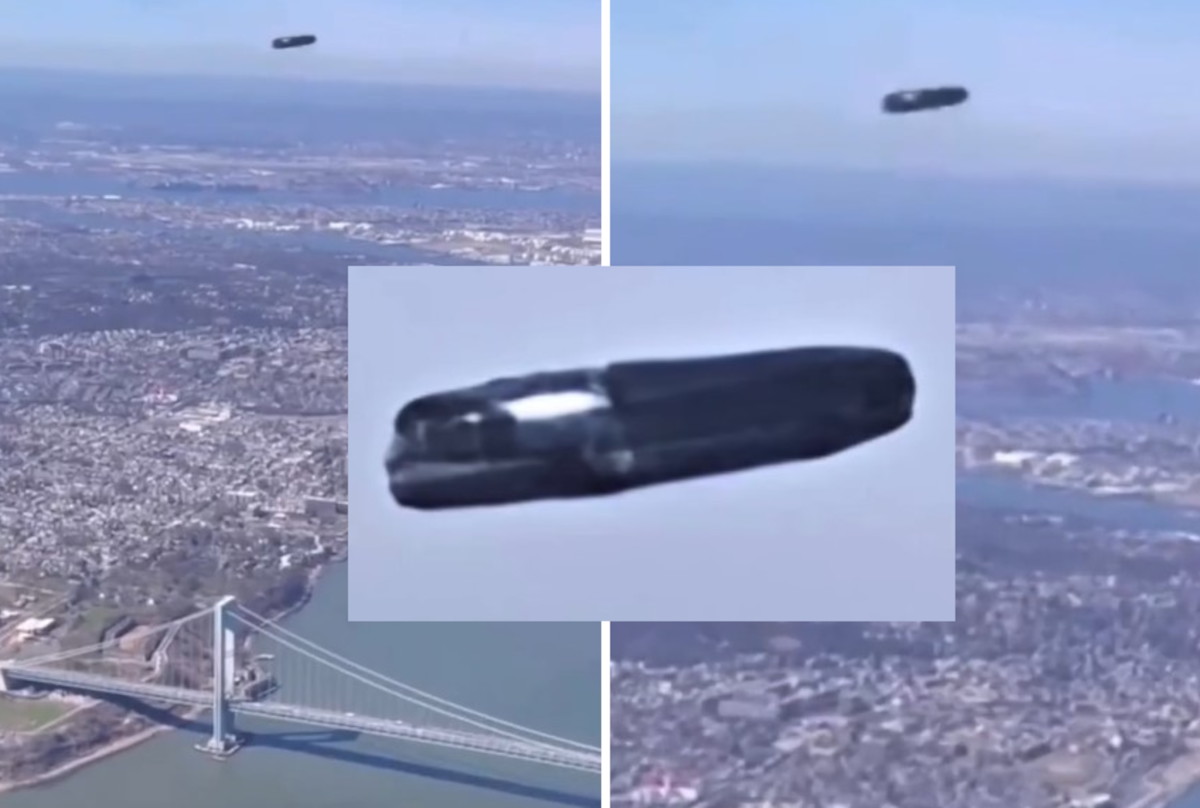 Vídeo mostra OVNI incrível durante voo sobre Nova Iorque