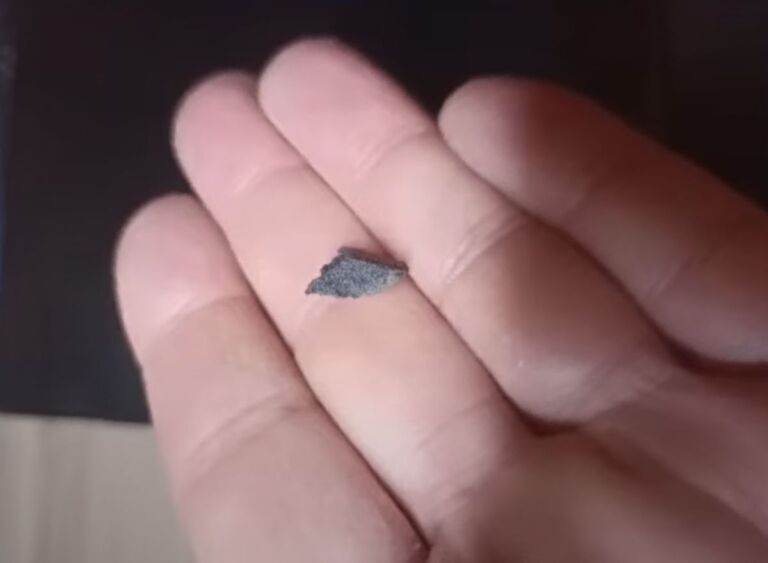Fragmento analisado pela MUFON Reproducao Youtube