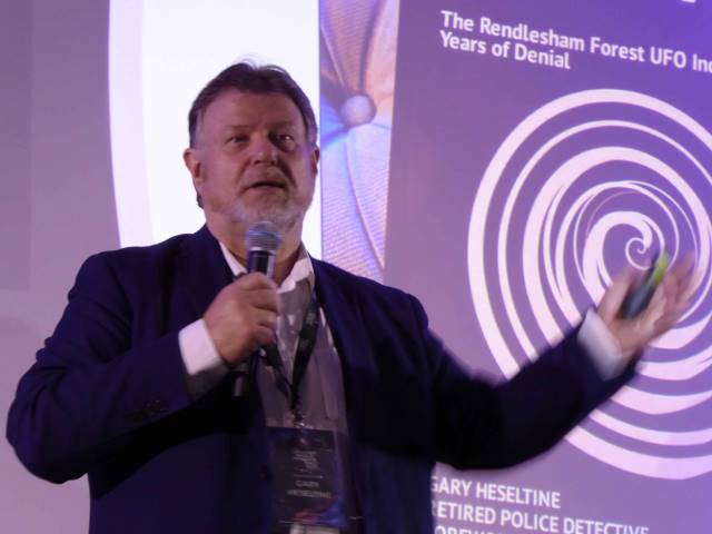 The Ufology World Congress de Barcelona: Europa não prioriza os OVNIs 4 Gary Heseltine (cortesia Pablo Villarrubia)