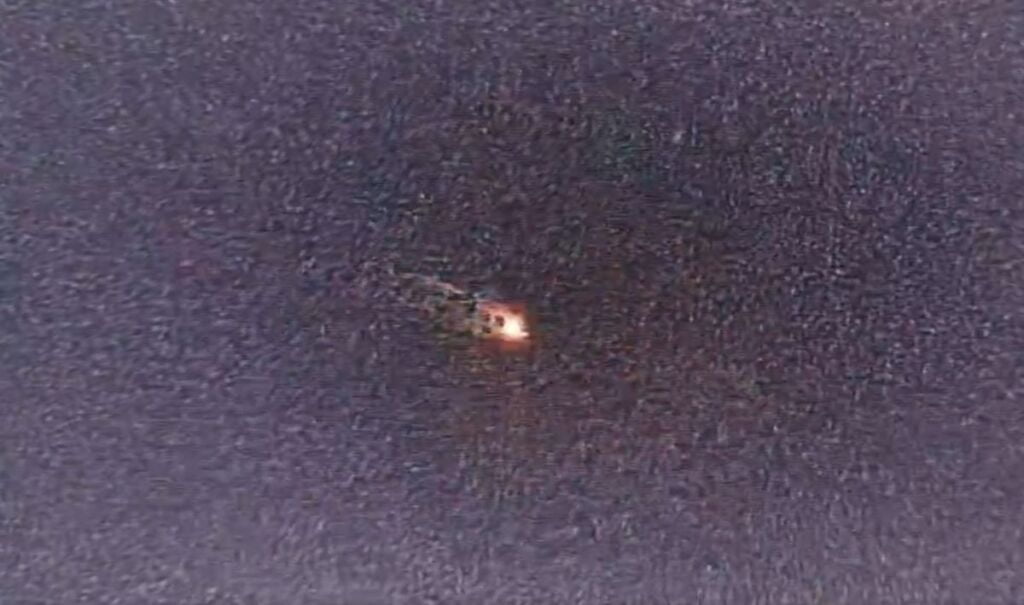 Imagem de objeto capturada por uma das câmeras de Rony Vernet no Acre (Reprodução - X.com-Rony Vernet)
