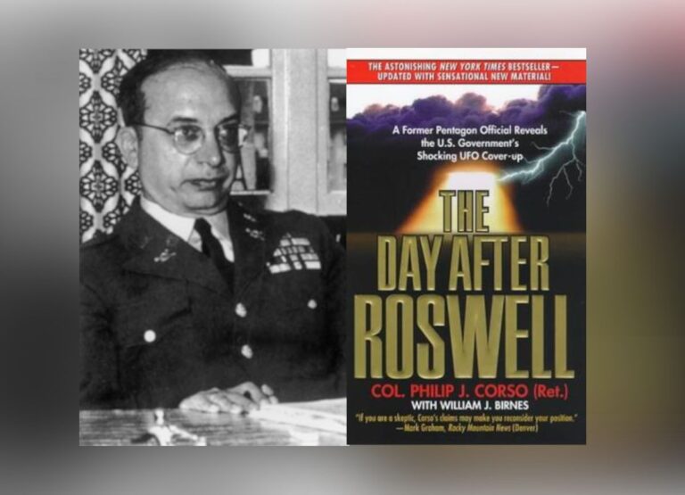 O tenente coronel Philip J. Corso foi um dos primeiros denunciantes de 'engenharia reversa' de tecnologias alienígenas (Imagens - Wikipedia)