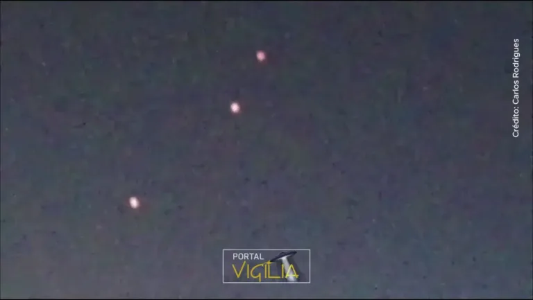 Vigia de Campo Grande filma novas luzes anômalas no céu do Rio (Cortesia - Carlos Rodrigues)