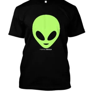 Camiseta de Alien - ET - Extraterrestre - Alienígena - Grey Verde