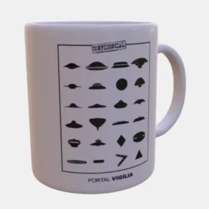 Caneca Formas dos Óvnis - UFO Shapes