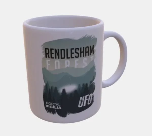 Caneca Rendlesham Forest - o contato UFO que virou o Roswell Britânico