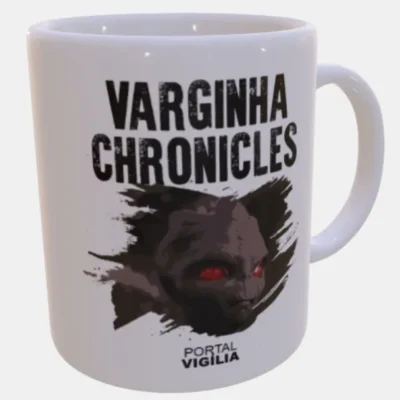 Caneca Varginha Chronicles - o ET para lembrarmos a história do Caso Varginha
