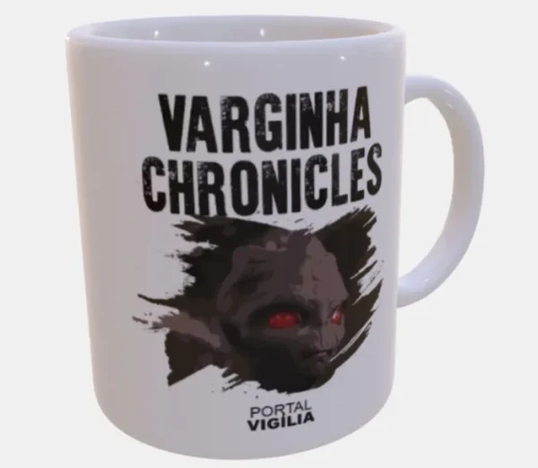 Caneca Varginha Chronicles - o ET para lembrarmos a história do Caso Varginha