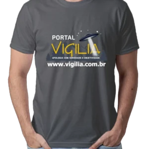Camiseta Oficial Portal Vigília - Cinza