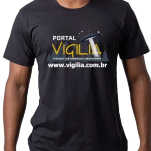 Camiseta Oficial Preta - Portal Vigília
