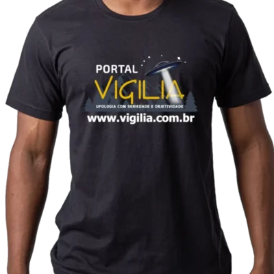Camiseta Oficial Preta - Portal Vigília