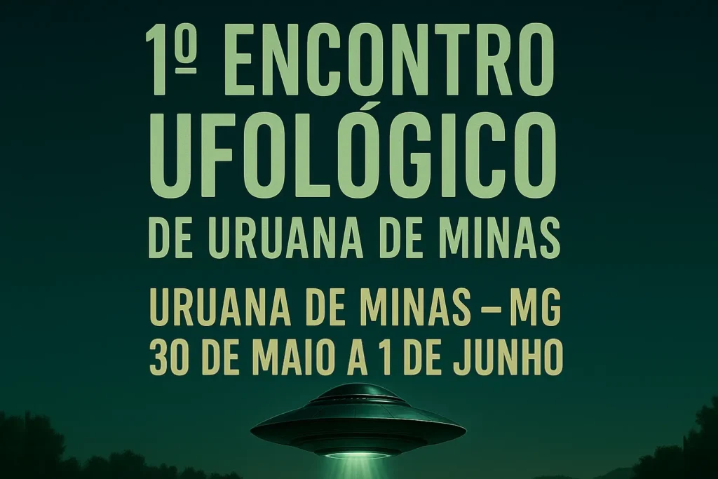 Uruana de Minas recebe encontro ufológico após aumento de relatos de OVNIs na região 1 Encontro Ufológico Uruana de Minas - Maio de 2025