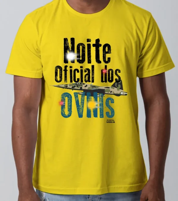 Camiseta Noite Oficial dos OVNIs - Linha Quality Casos Famosos - Imagem 6