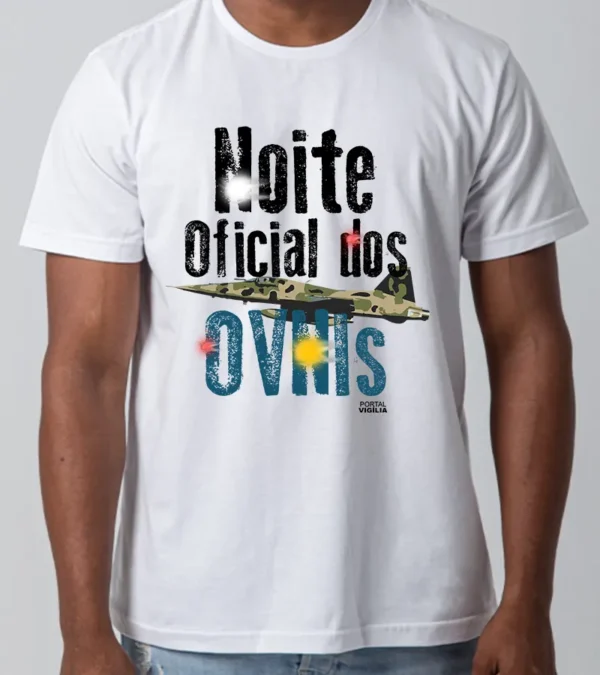 Camiseta Noite Oficial dos OVNIs - Linha Quality Casos Famosos - Imagem 5