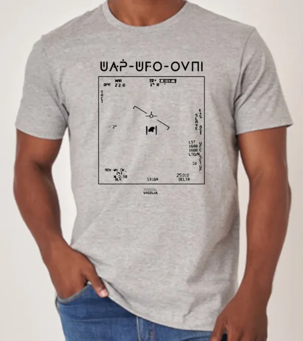 Camiseta UAP - UFO - OVNI - o icônico Gimbal! - Imagem 2