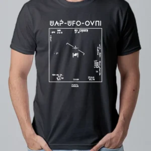 Camiseta UAP - UFO - OVNI - o icônico Gimbal!