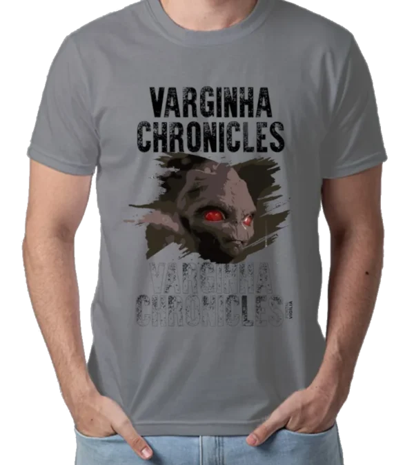 Camiseta Varginha Chronicles - Linha Quality Casos Famosos