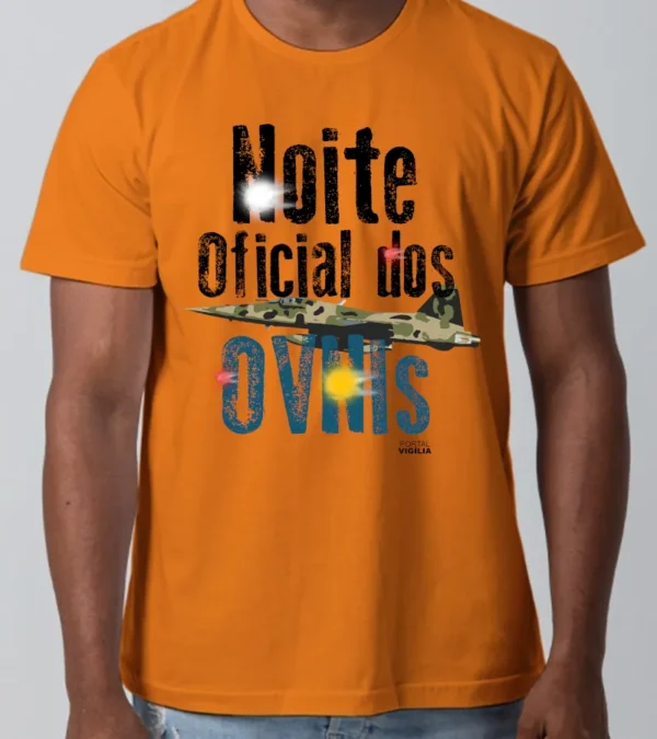 Camiseta Noite Oficial dos OVNIs - Linha Quality Casos Famosos - Imagem 4
