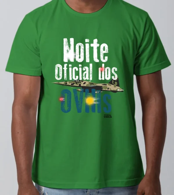 Camiseta Noite Oficial dos OVNIs - Linha Quality Casos Famosos - Imagem 2
